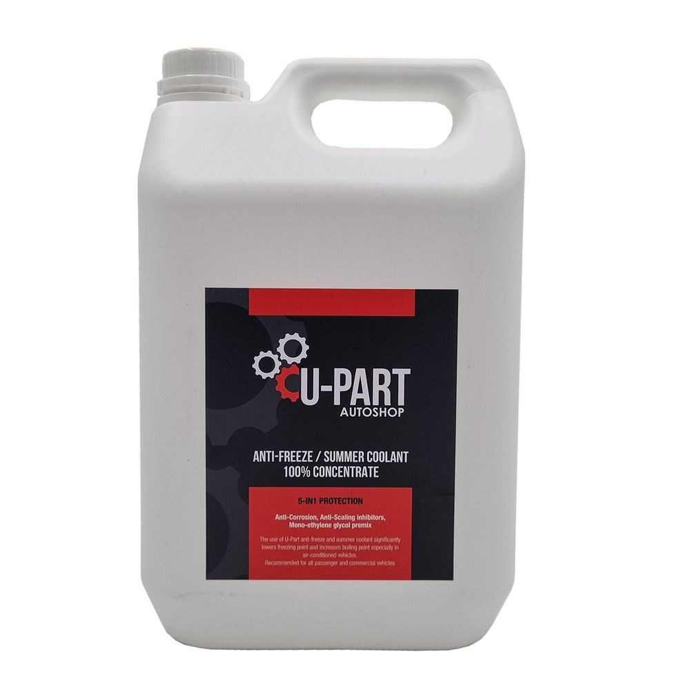U-PART ANTI-FREEZE SUMMER COOLANT 100% 5L