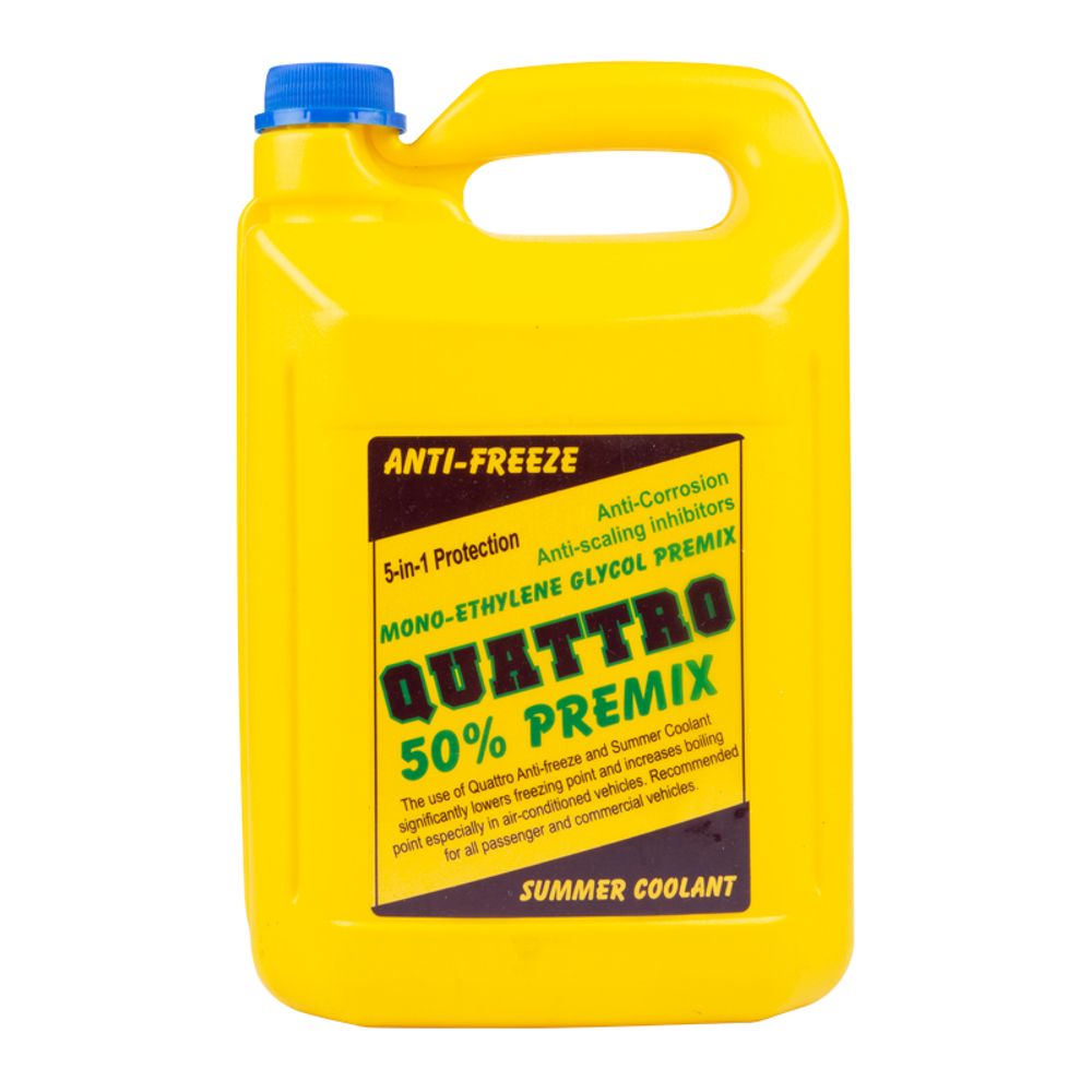 QUATTRO Anti-freeze Summer Coolant 5l