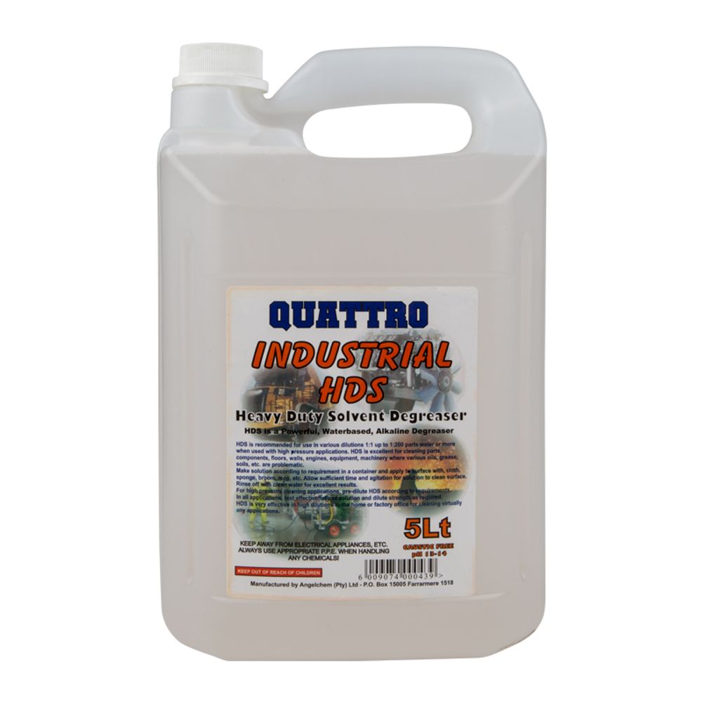 QUATTRO Degreaser Industrial Cleaner Hds 5l