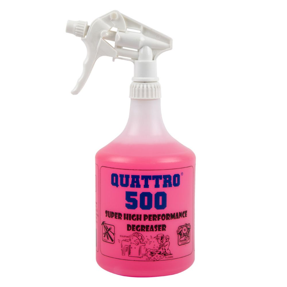 QUATTRO DEGREASER CLEANER 500 + TRIGGER 1L