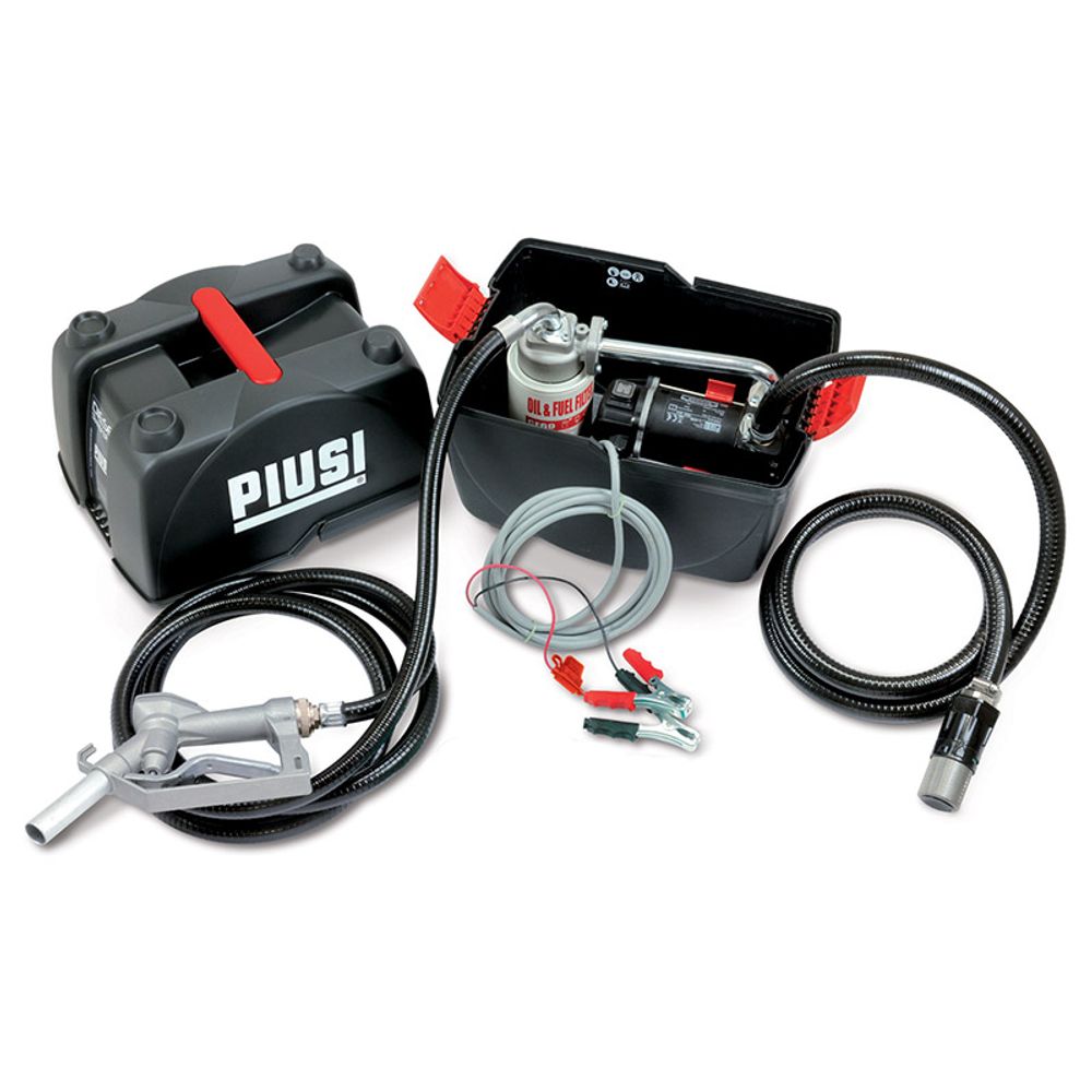 PIUSI Pump Transfer 12v Battery Kit Pro Box