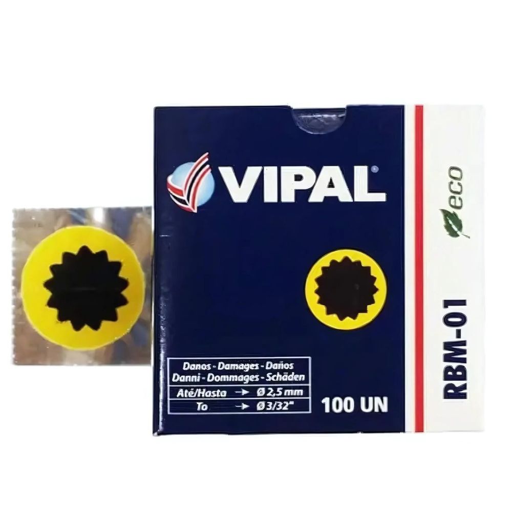VIPAL ROUND TUBE PATCH 25MM PRICE EACH