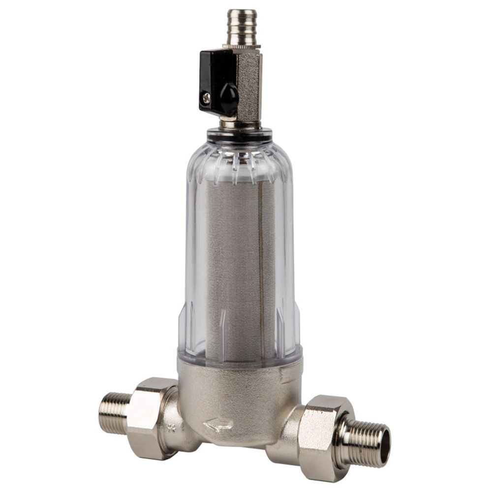 TORRENTI Inline Filter Nickel Plated Comp Bsp 25mm