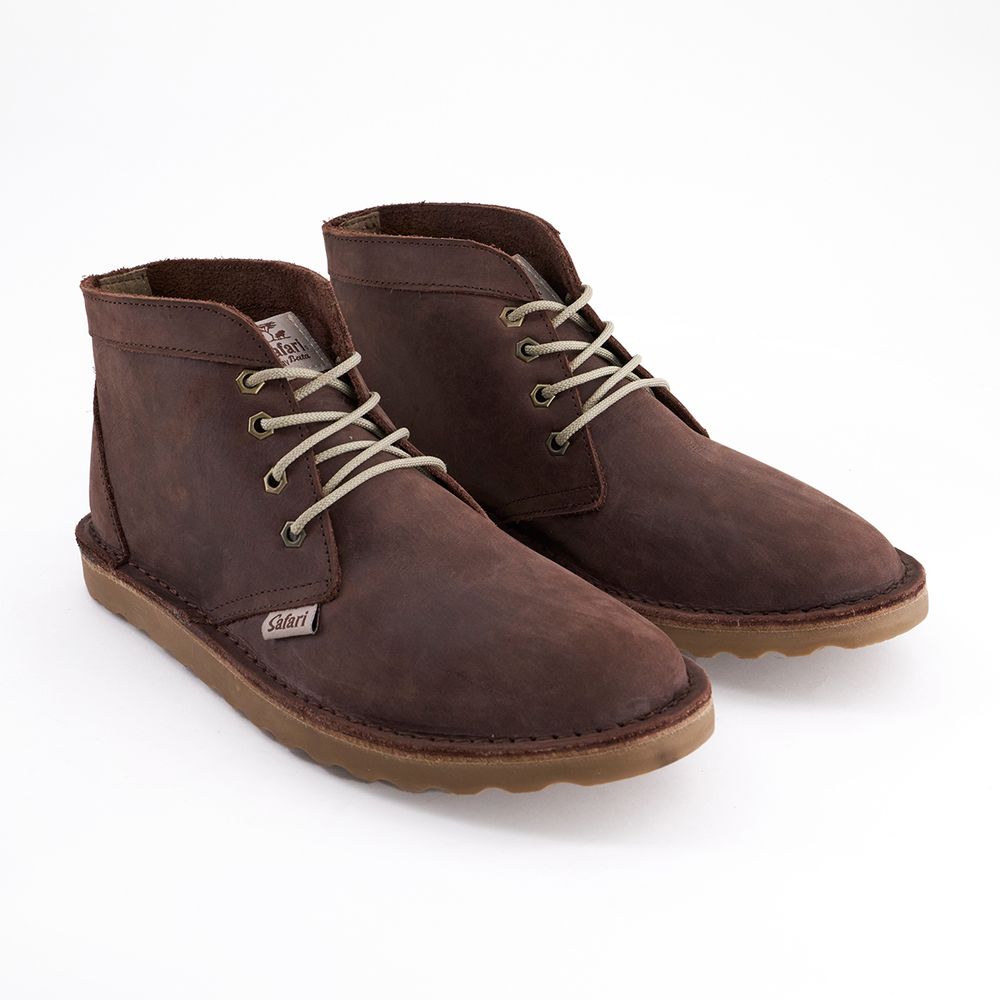 Bata Safari Limpopo Boot Brown Men Size 7