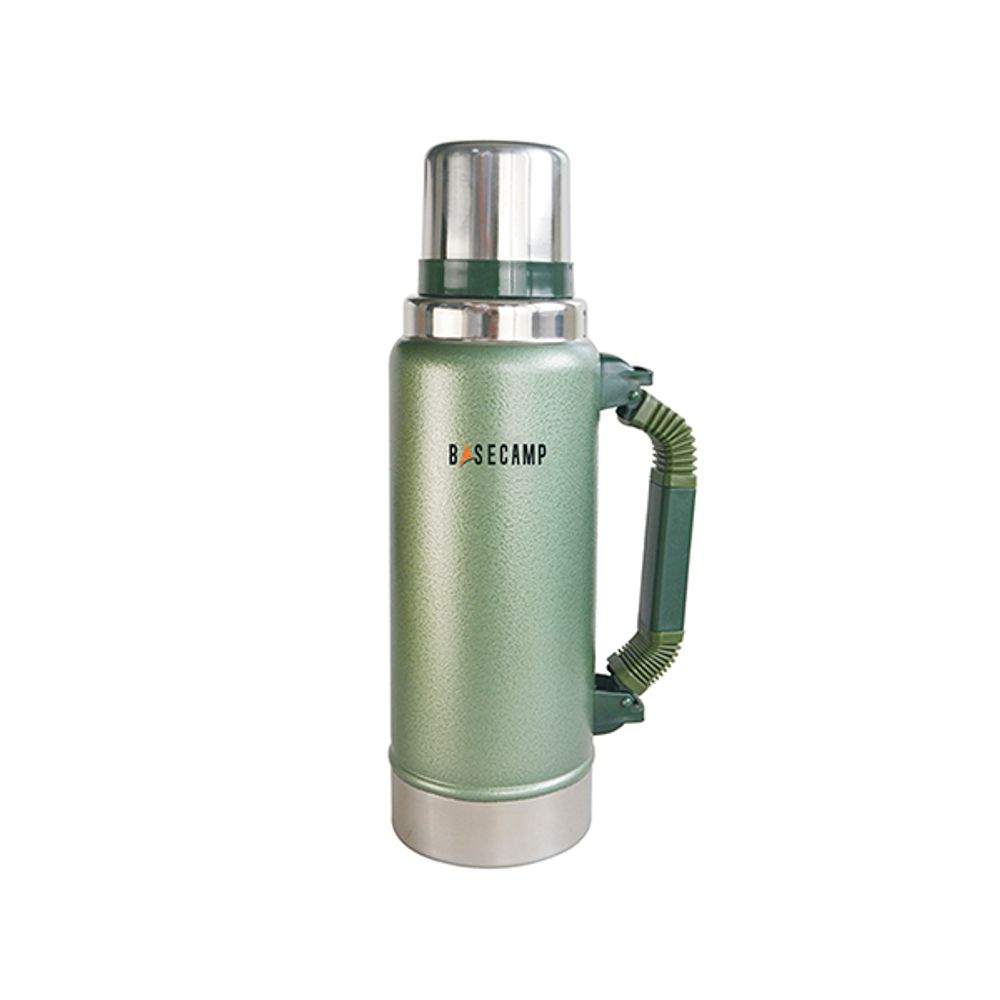 BASECAMP Vacuum Flask St/steel Traditional 1.25l