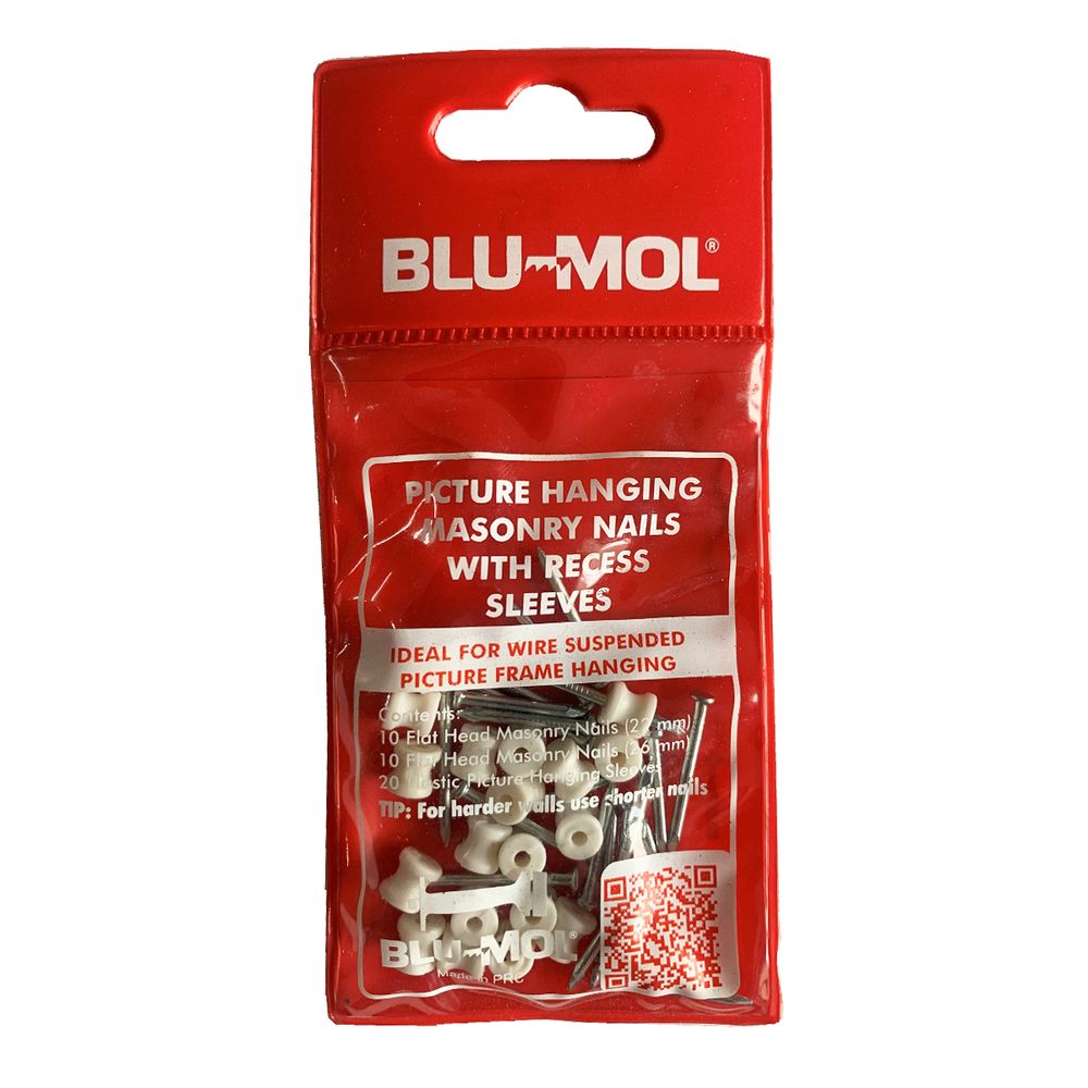 BLU-MOL STANDARD NAILS WITH RECESS SLEEVES 22&26MM