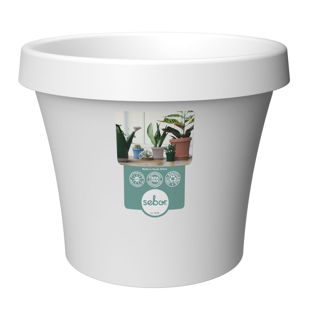 SEBOR SUPER POT 20CM WHITE WATER