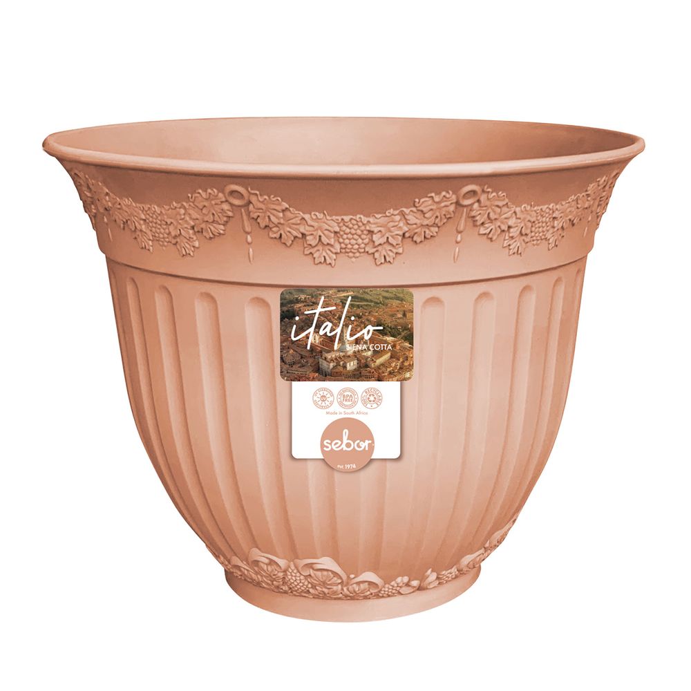 SEBOR Italio Sienna Pot 35cm Cotta