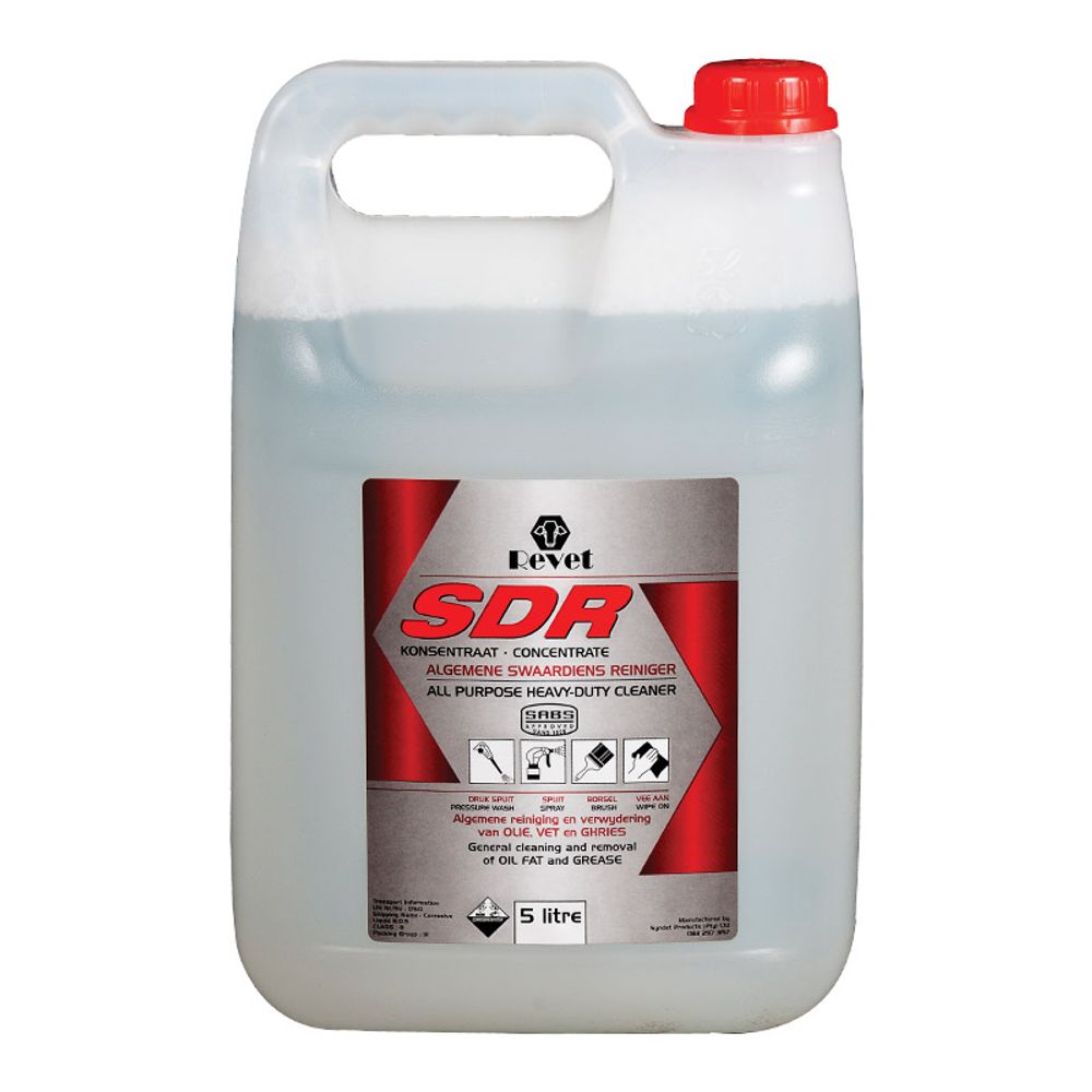 REVET SDR ALL PURPOSE HEAVY DUTY CLEANER 5L