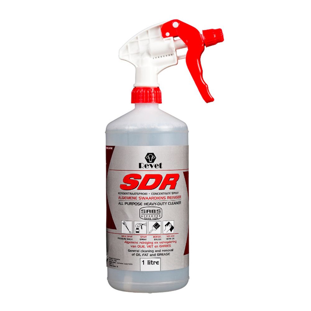 REVET SDR ALL PURPOSE HEAVY DUTY CLEANER SPRAY 1L