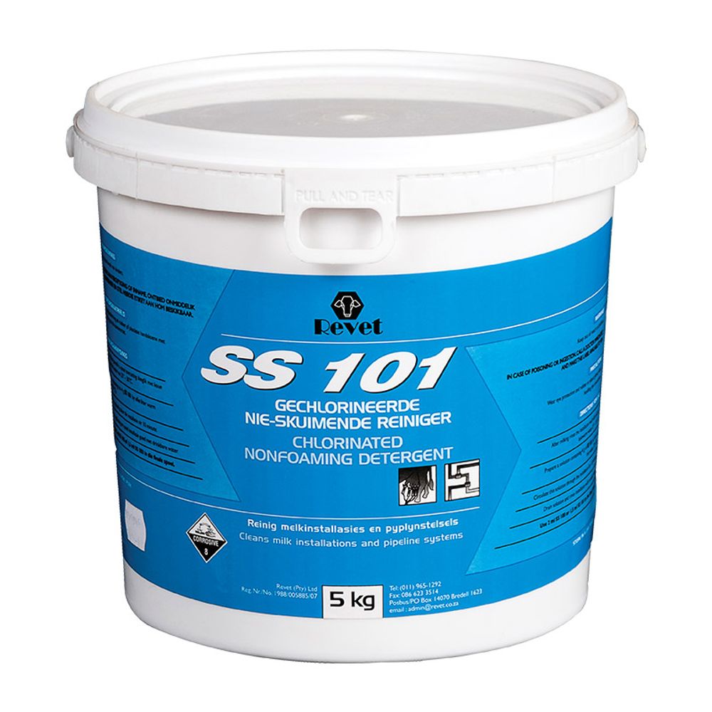 REVET DETERGENT NON FOAMING SS101 5KG