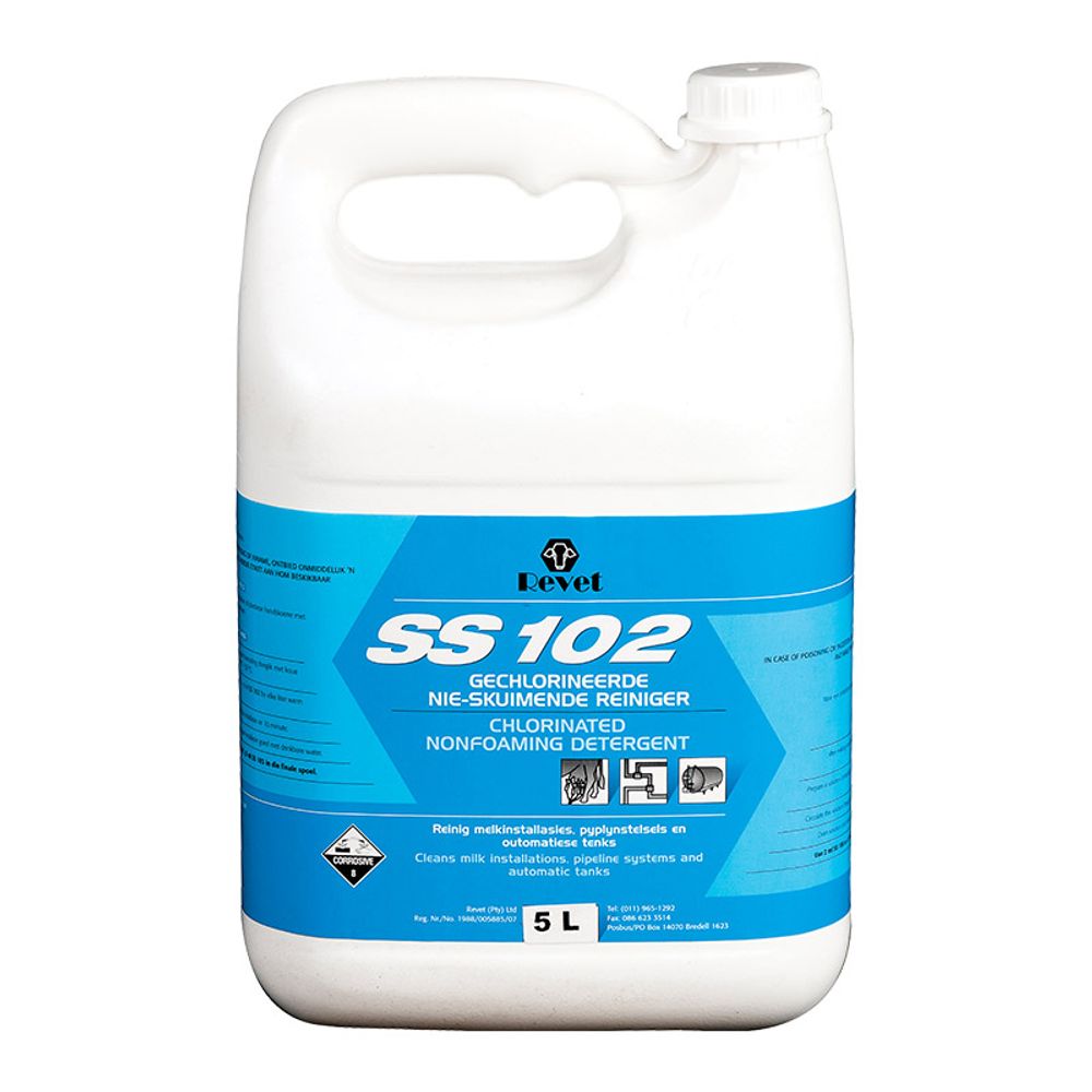 REVET DETERGENT NON FOAMING SS102 5L