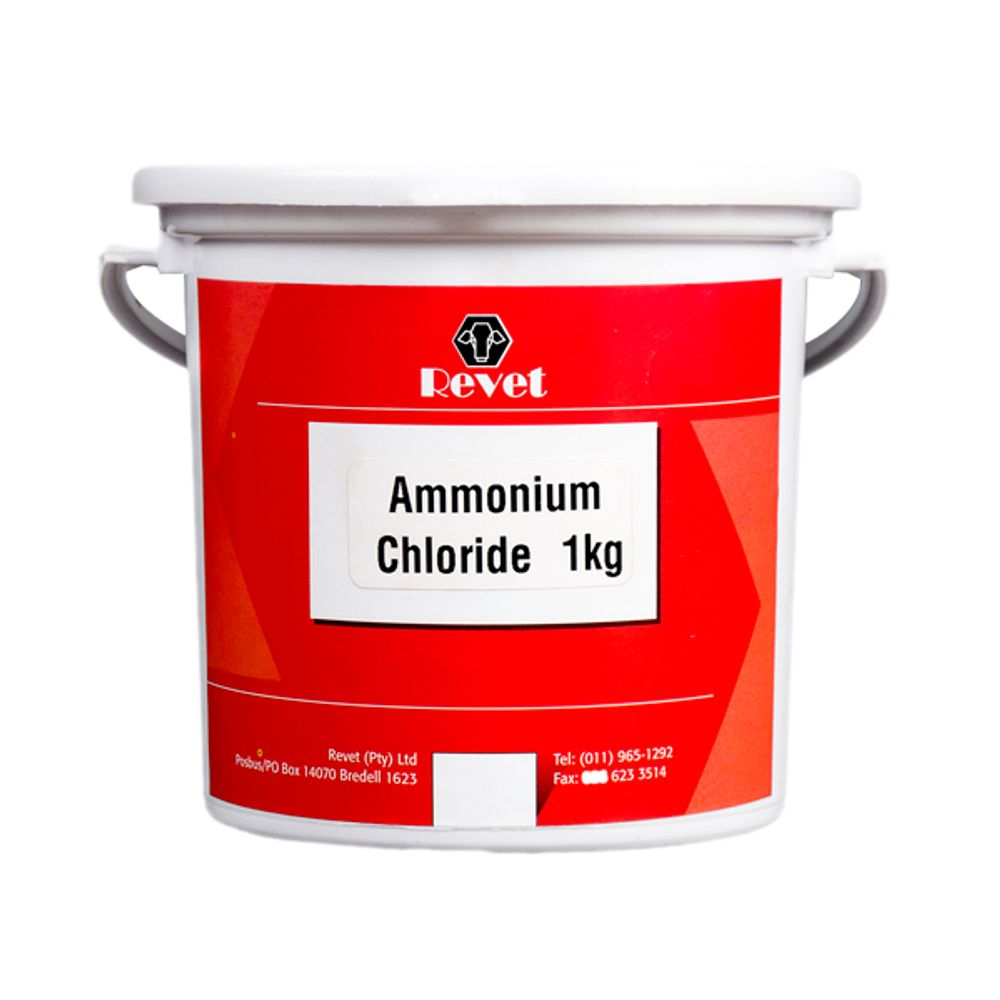 REVET AMMONIUM CHLORIDE 25KG