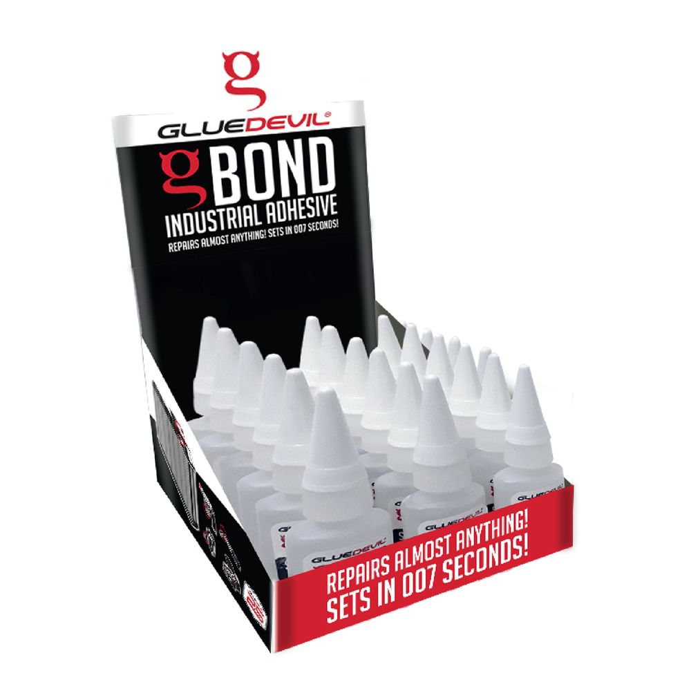 GLUEDEVIL GBOND SUPER GLUE 18 PER DISPLAY 10GR