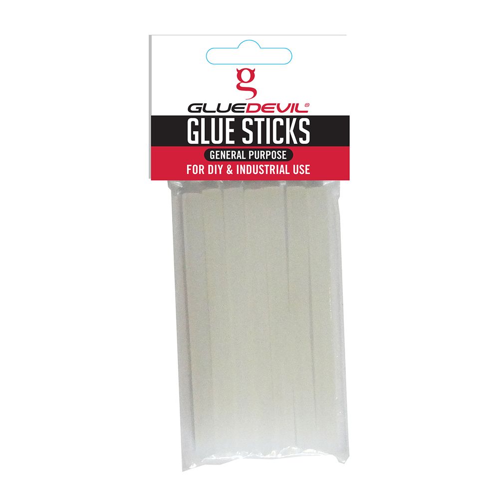 GLUEDEVIL GLUE STICKS 12MM X 300MM 32 STICKS 1KG