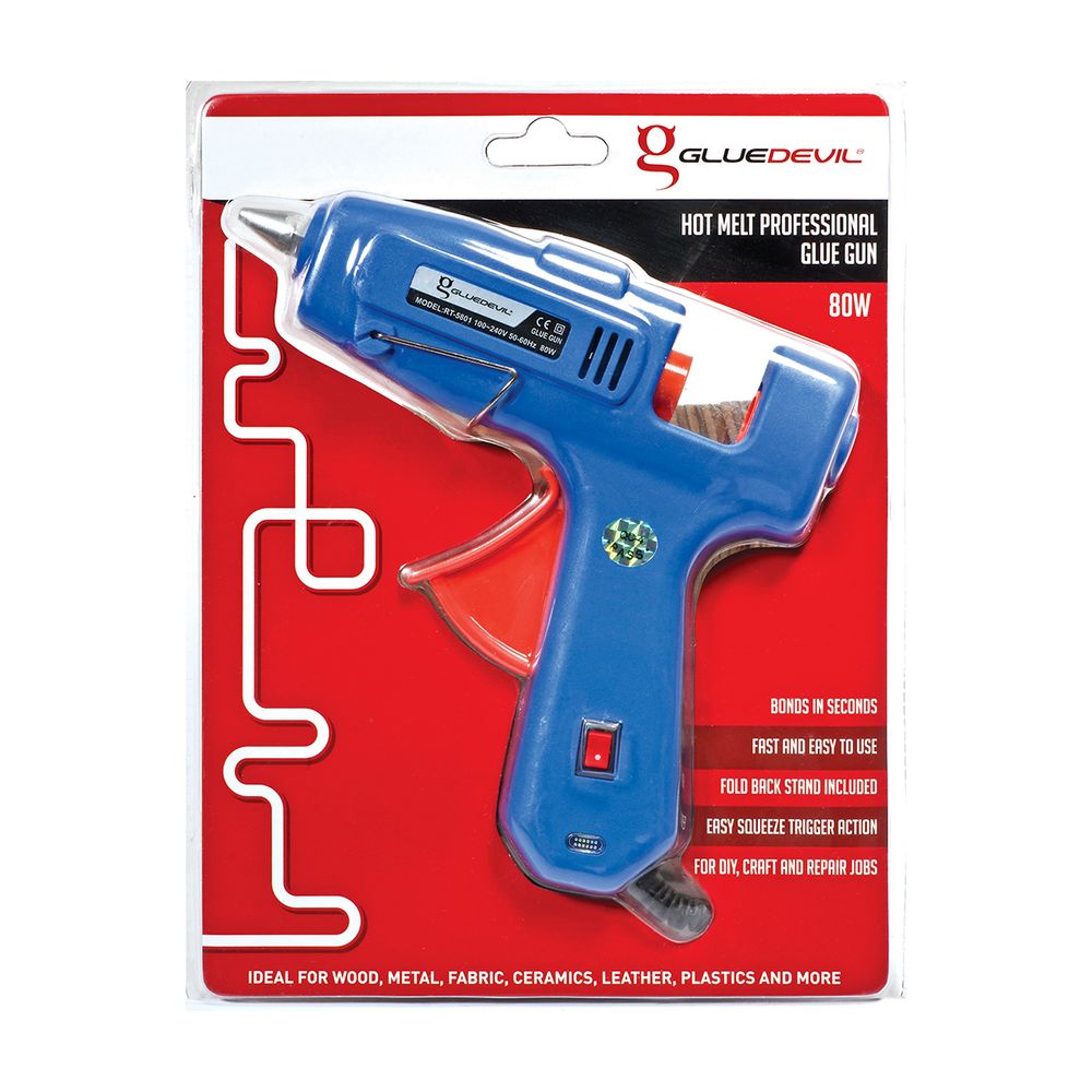 GLUEDEVIL GLUE GUN PROFESSIONAL 80W
