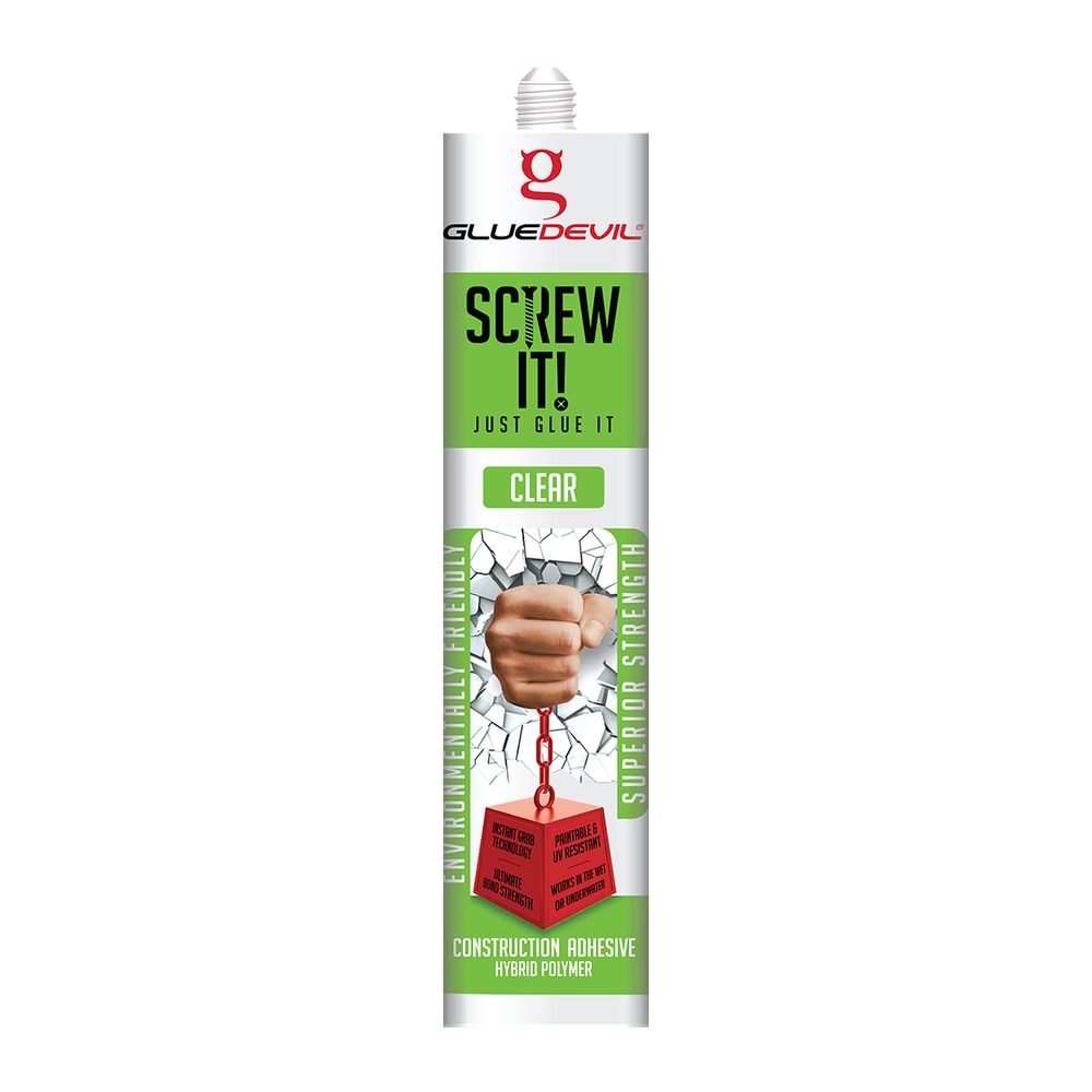 GLUEDEVIL SCREW IT! JUST GLUE IT CLEAR 290ML