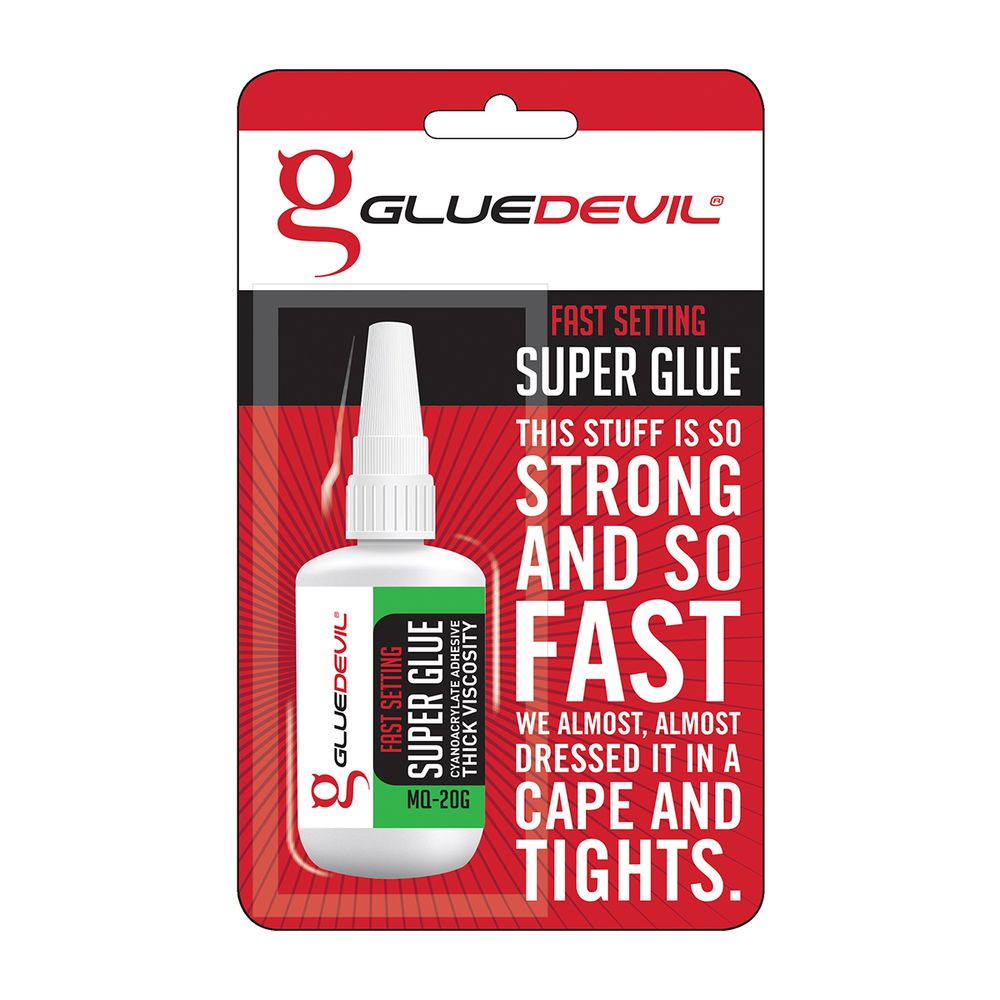 GLUEDEVIL SUPER GLUE B/P (GREEN LABEL) MQ 20GRM