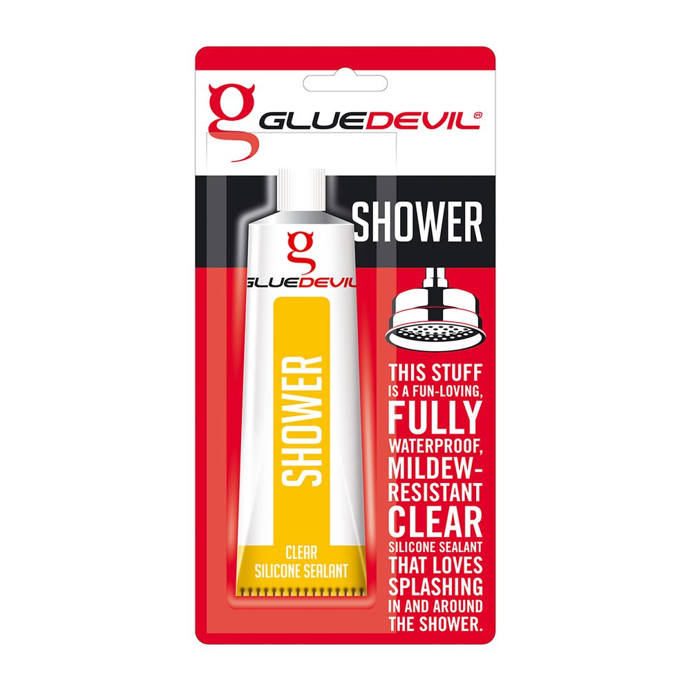 GLUEDEVIL SILICONE SHOWER CLEAR 90ML