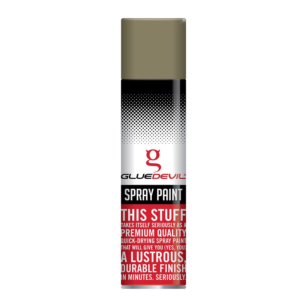 GLUEDEVIL SPRAY PAINT 300ML BRONZE