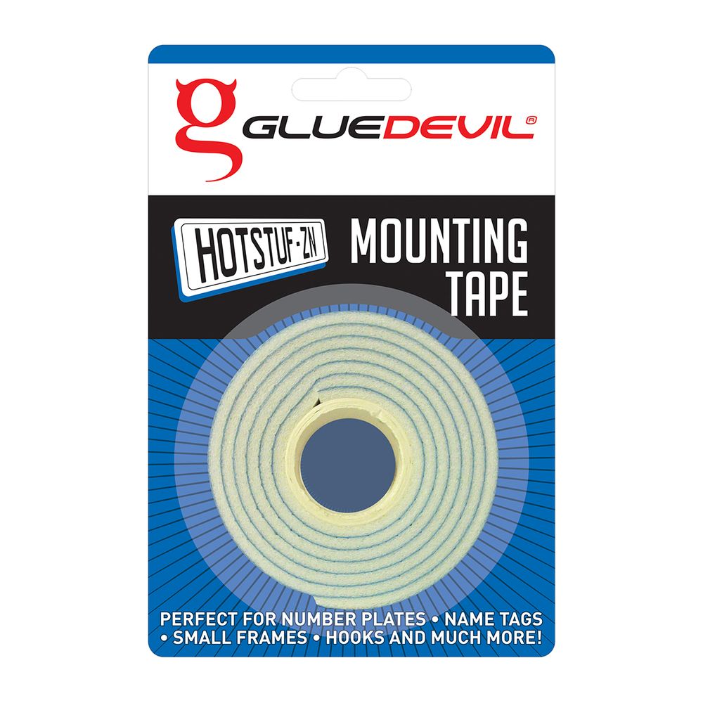 GLUEDEVIL D/SIDED MOUNTING TAPE 3MMX24MMX10M