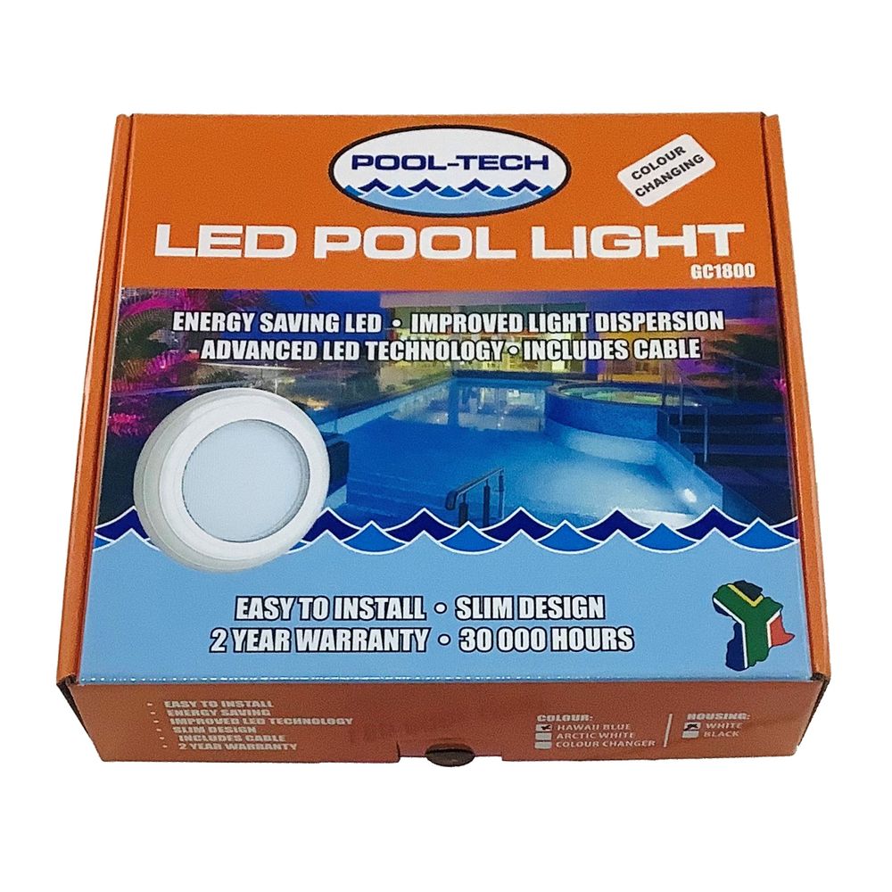 LED POOL LIGHT HAWAII BLUE