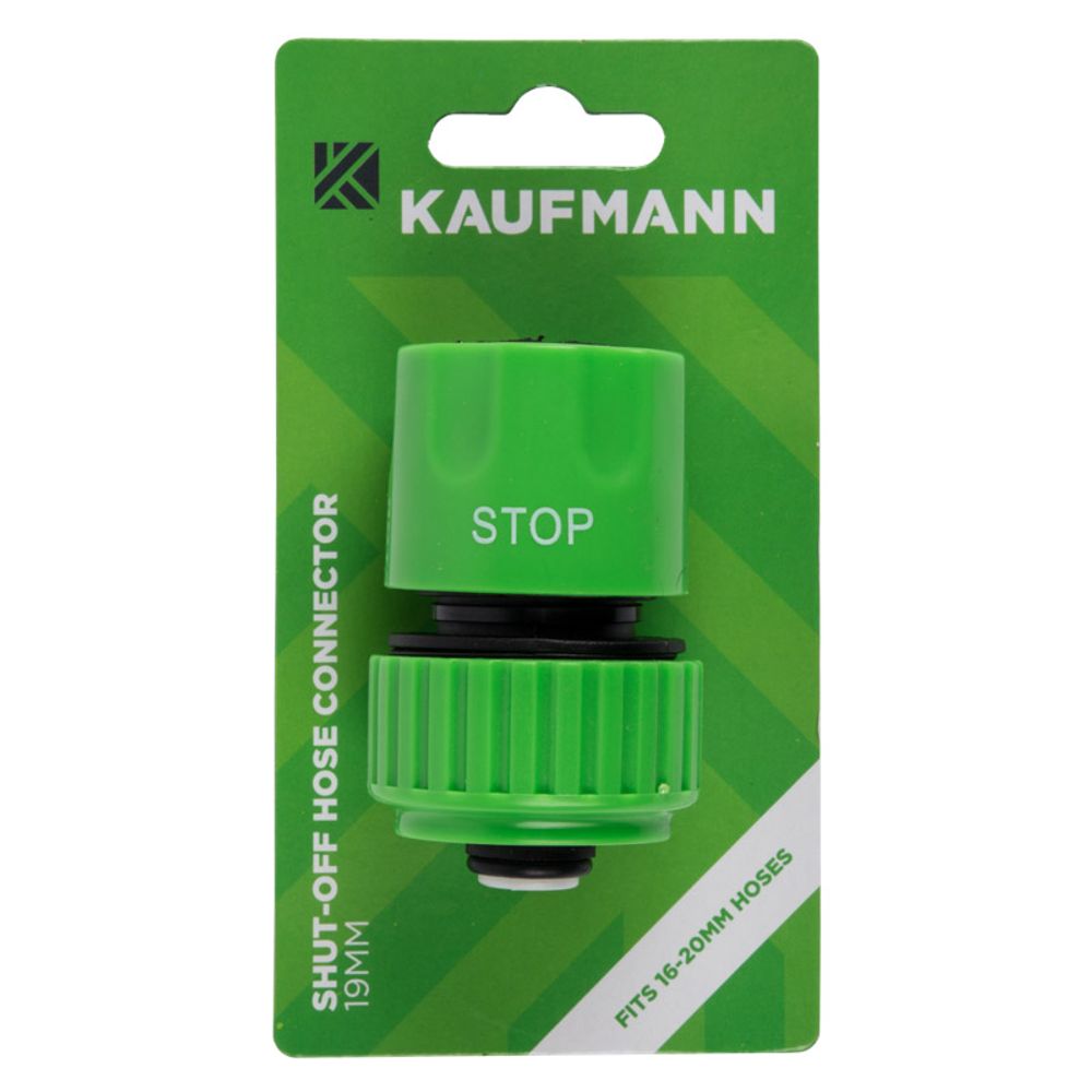 Kaufmann 20mm Connector Hose Shut Off