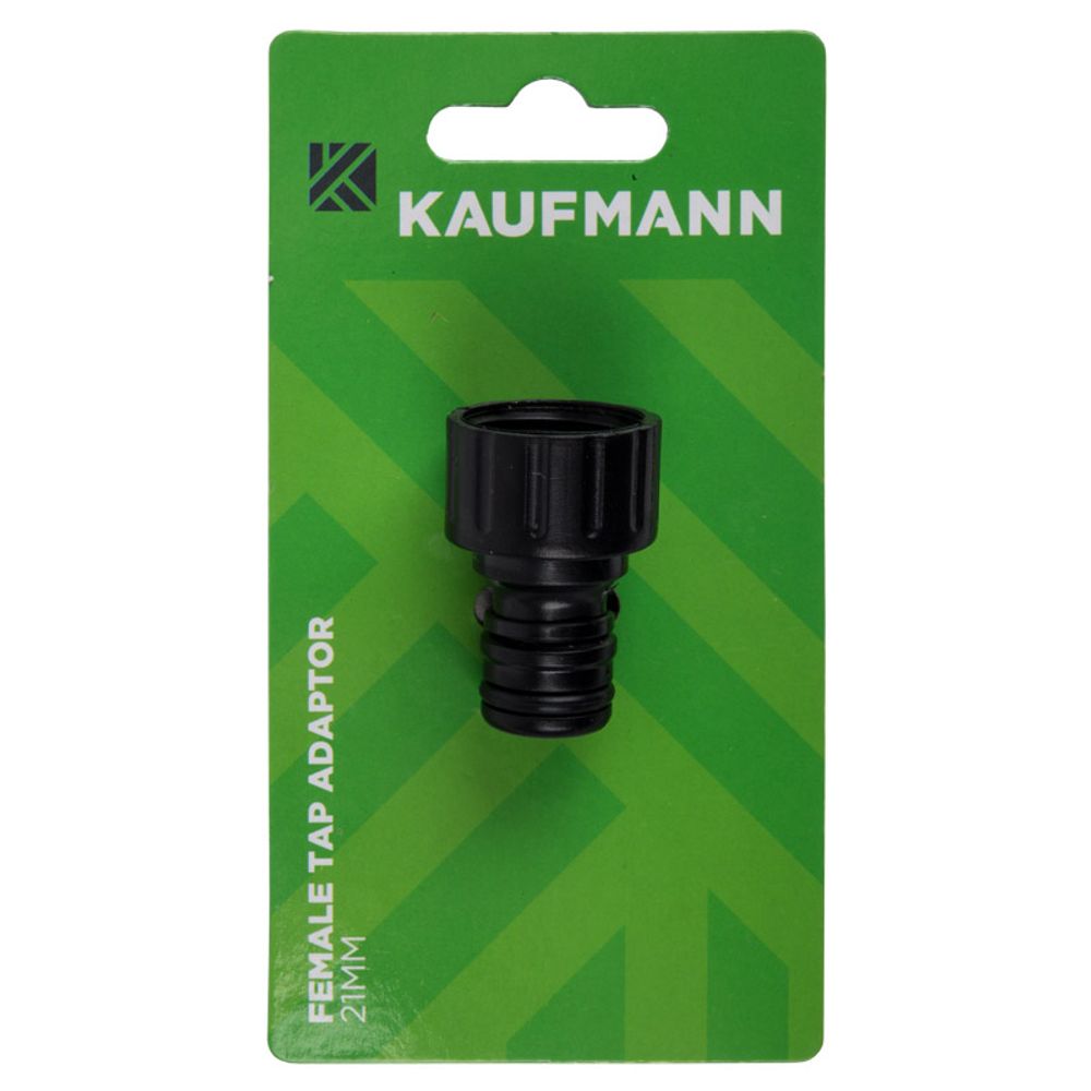 Kaufmann 12.5-15mm Int 21mm Ext Tap Adaptor Female