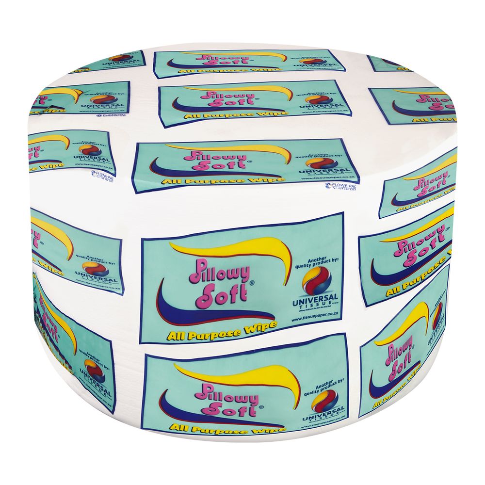 PILLOWY SOFT PAPER WIPE 1PLY VIRGIN 160MMX600M