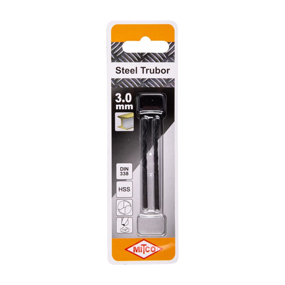 MITCO Hss Drill Bit 3.0mm 2