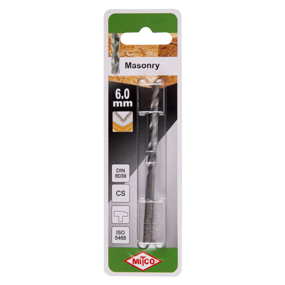 MITCO MASONRY DRILL BIT 6.0X100MM