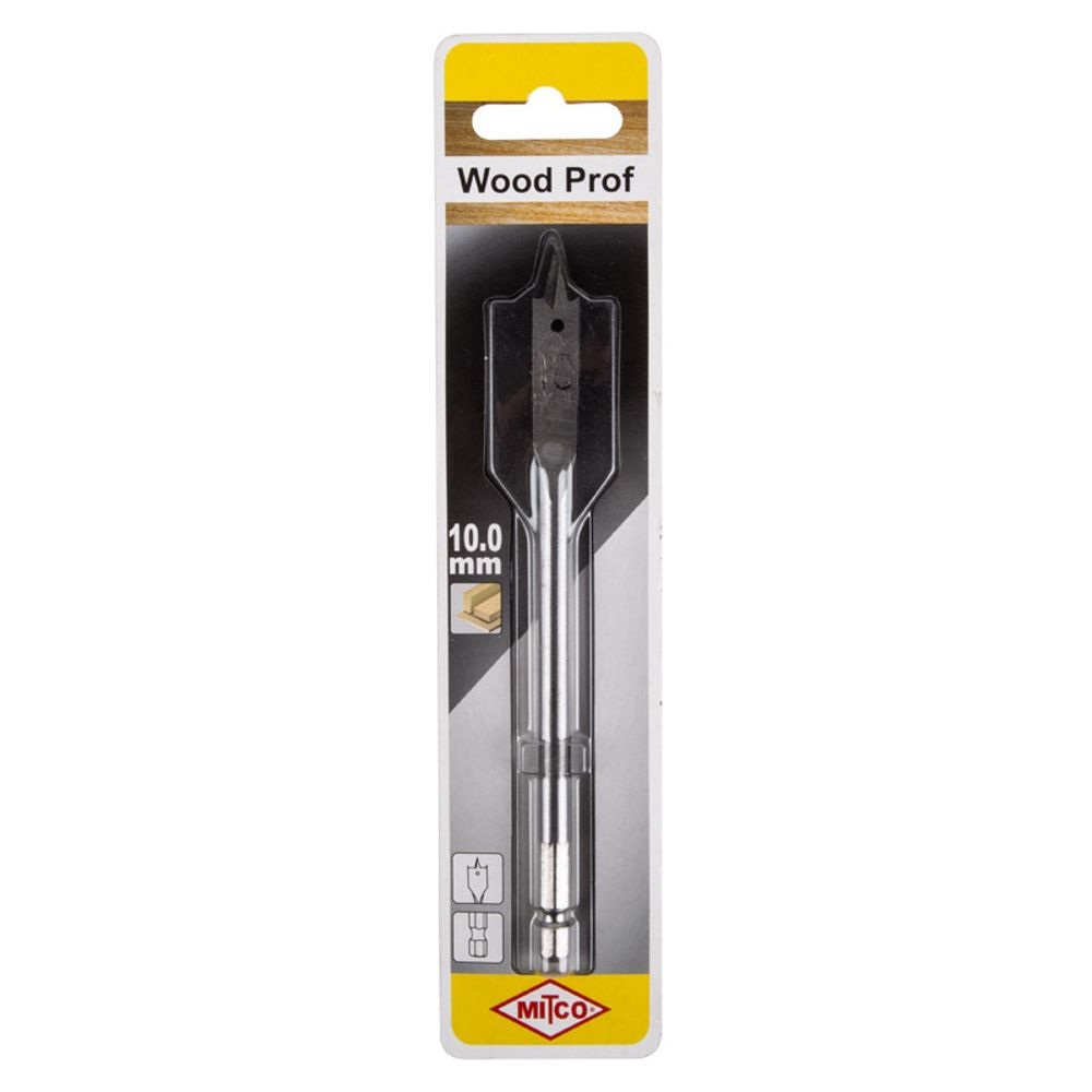 MITCO WOOD FLAT DRILL BIT 10MM