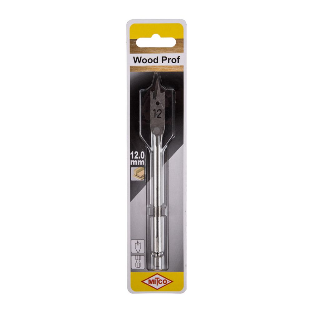 MITCO WOOD FLAT DRILL BIT 13MM
