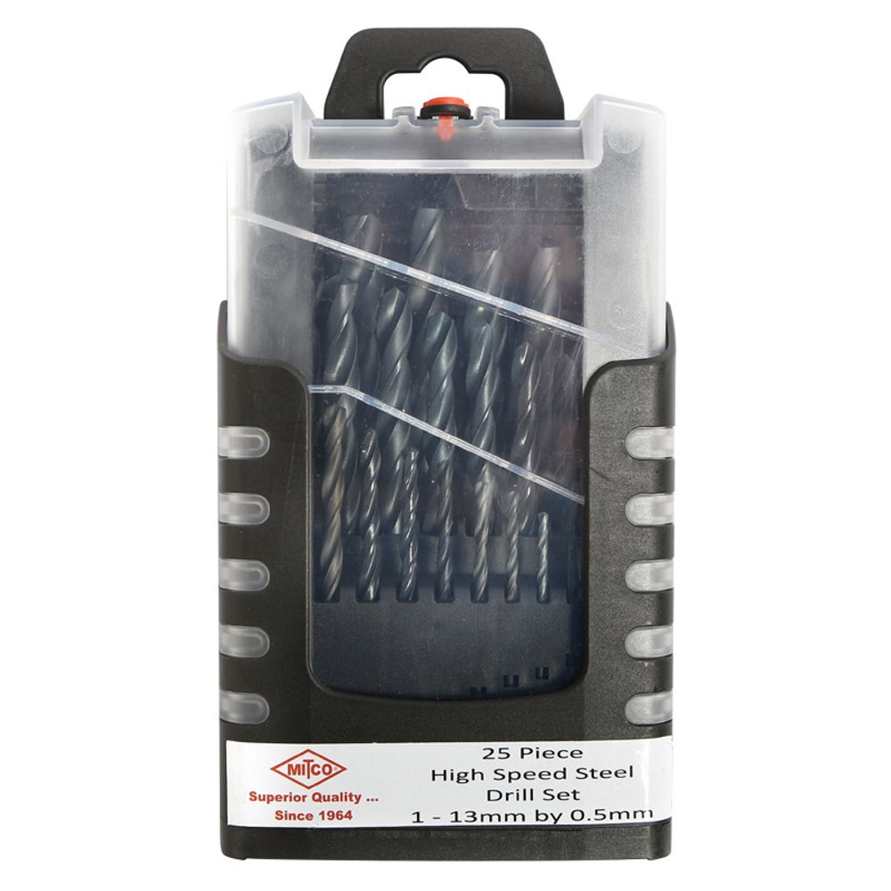 MITCO DRILL SET STEEL 25PC