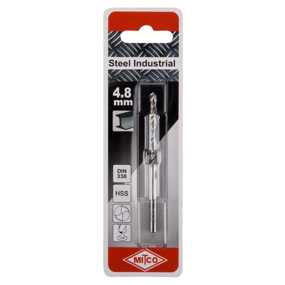 MITCO DRILL BIT PROF 4.8MM PACKED