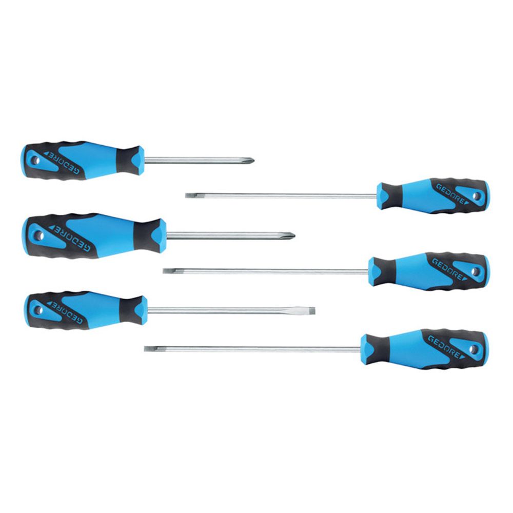 GEDORE Blue Screwdriver Set Electrical Els-6d