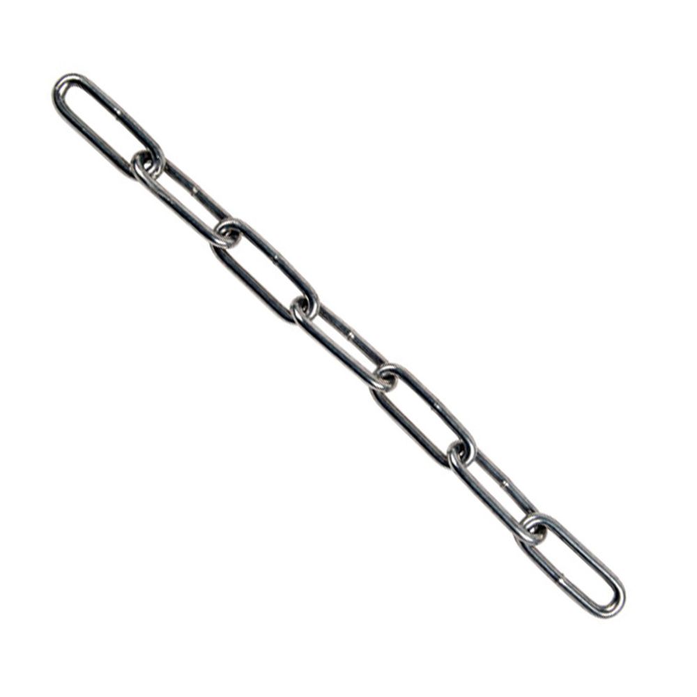 CHAIN LONG LINK ELECTROSTATIC GALV 5MM X 30M