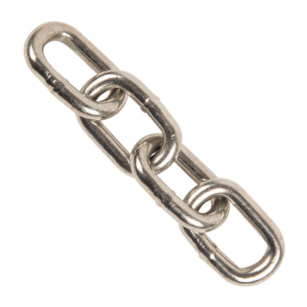 CHAIN MEDIUM LINK ELECTROSTATIC GALV 8MM X 30M