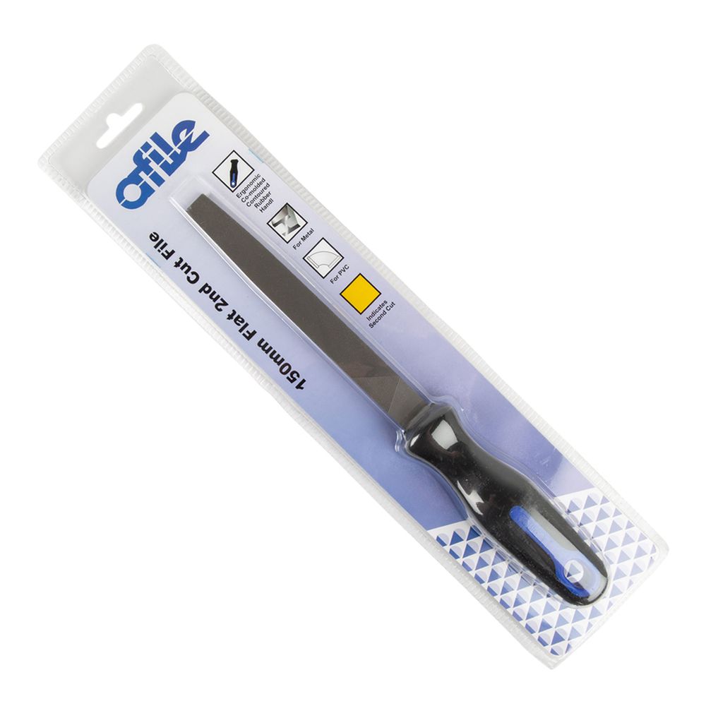 AFILE FLAT 2ND CUT FILE 150MM PACKED