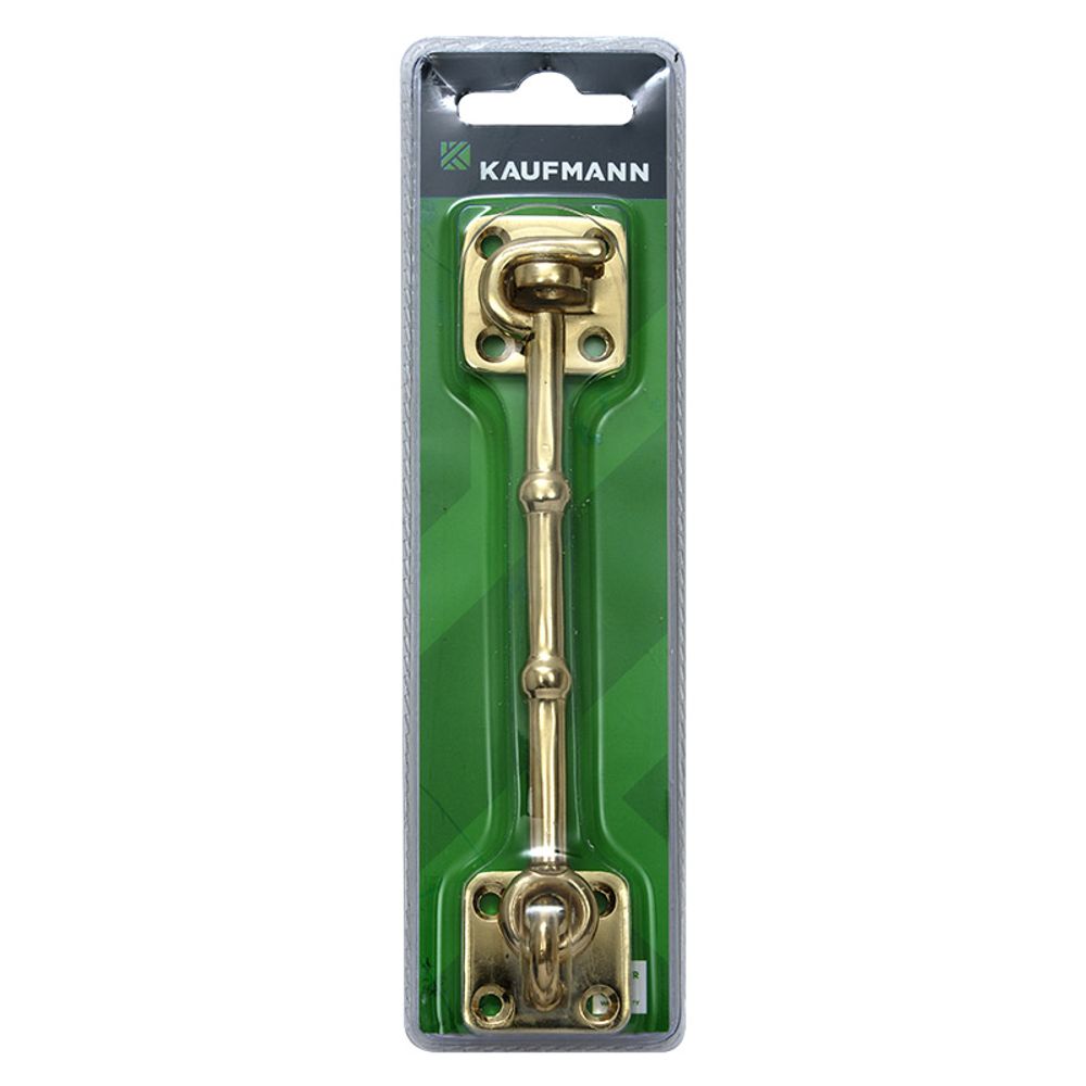 Kaufmann Cabin Hook 150mm Brass Plated -zamac