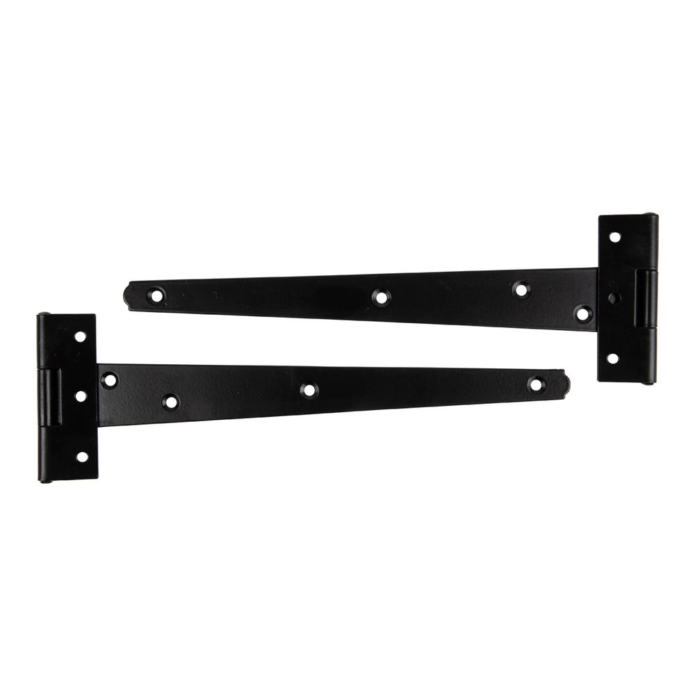 Kaufmann Tee Hinge Blk Japan Ld 250mm Pair (bulk)