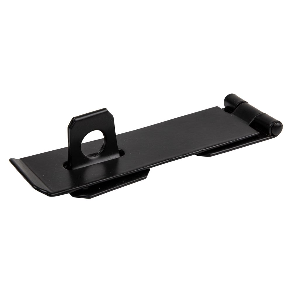 Kaufmann Hasp & Staple 115mm H/duty Blk Jap(bulk)