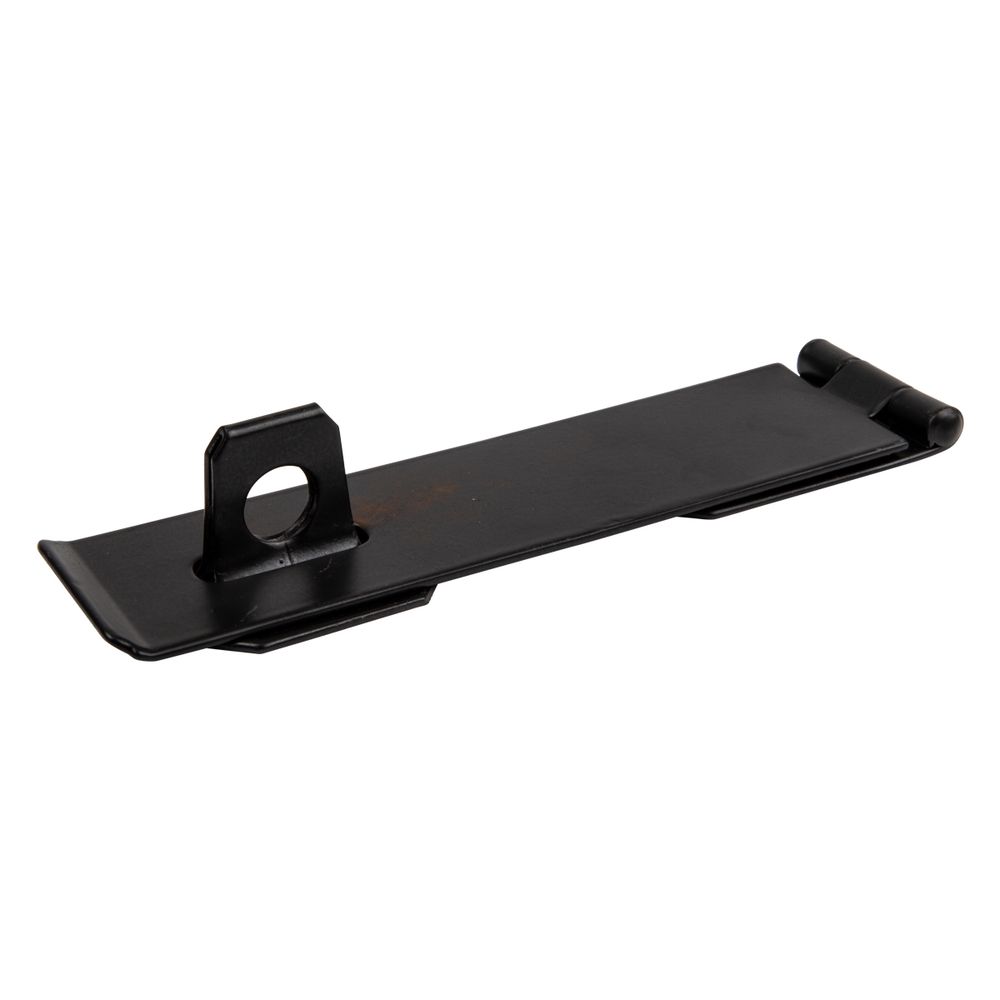 Kaufmann Hasp & Staple 150mm H/duty Blk Jap(bulk)