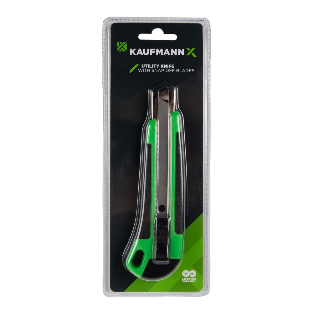 Kaufmann X Utility Knife W/snap Off Blade