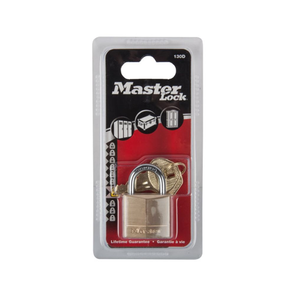MACKIE Master Pad Lock Brass 50mm