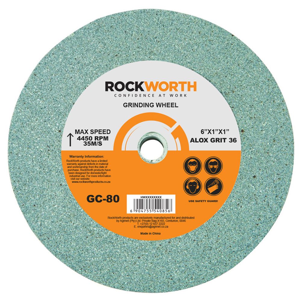 ROCKWORTH Bench Grinding Wheel 150x20x31mm A36