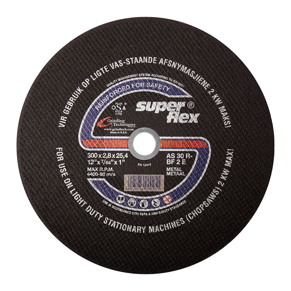 SUPERFLEX Cutting Disc Flat Steel 300x2.8mm