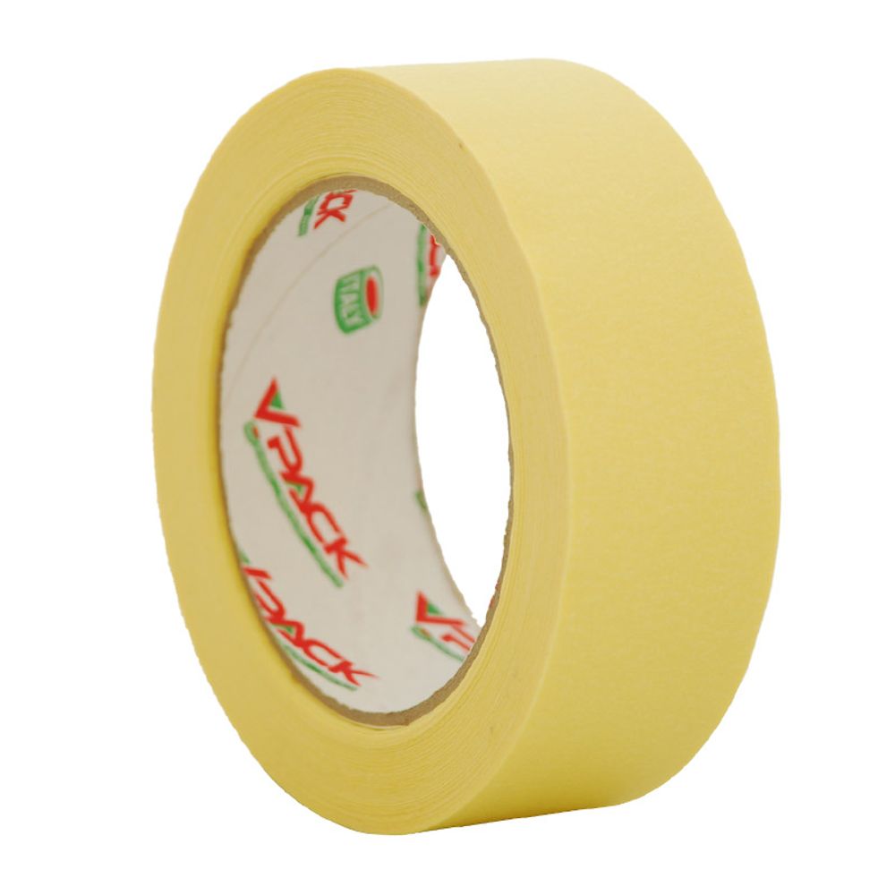 VPACK 1680 Masking Tape 36mm X 40m Yellow