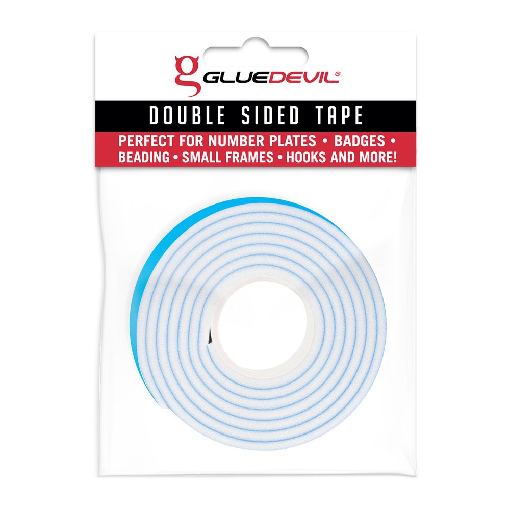 GLUEDEVIL D/SIDED MOUNTING TAPE 3MMX24MMX1M