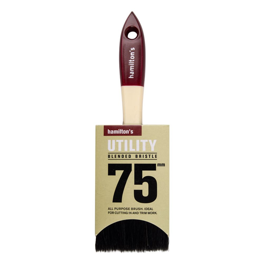 HAMILTONS Paint Brush Utility 75mm